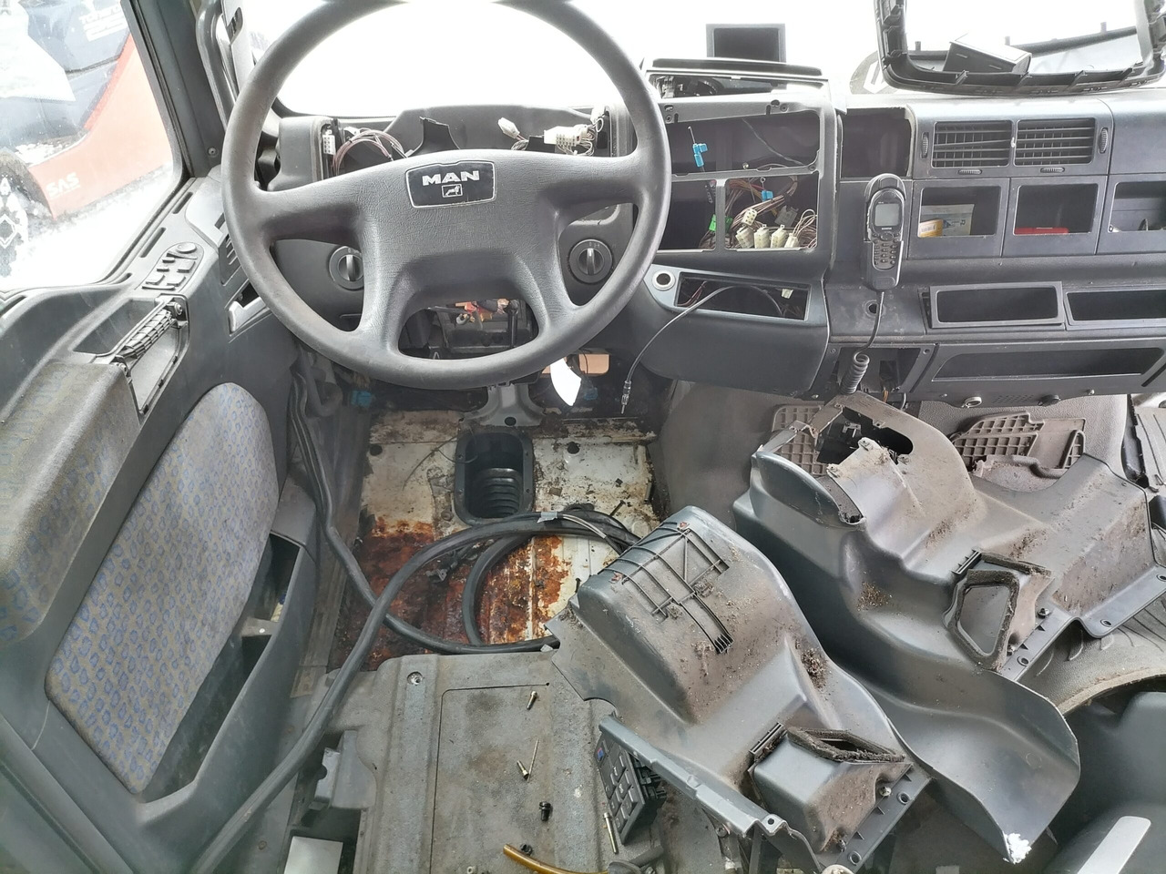 Cabine en interieur voor Vrachtwagen MAN Cab TG460: afbeelding 14
