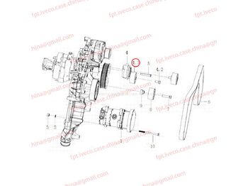 Motor en onderdelen MAN D2066 Idler 95800-6099: afbeelding 2