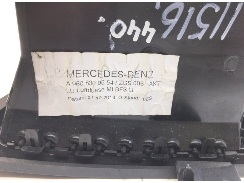Cabine en interieur voor Vrachtwagen Mercedes-Benz Actros MP4 2551 (01.13-): afbeelding 6