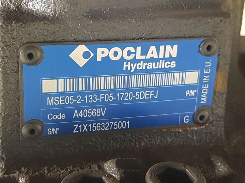 Nieuw Hydraulica voor Bouwmachine Poclain MSE05-2-133-F05-Wheel motor/Radmotor/Wielmotor: afbeelding 8