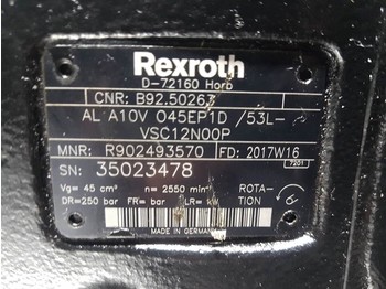 Hydraulica Rexroth ALA10VO45EP1D/53L - Load sensing pump: afbeelding 3