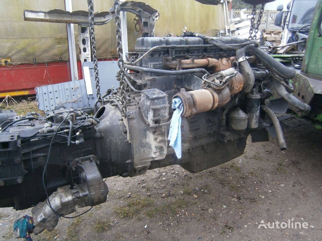 Motor voor Vrachtwagen Scania 124 R 380 DC1102   Scania 124: afbeelding 2