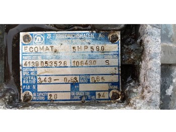 Versnellingsbak ZF ECOMAT 5HP590