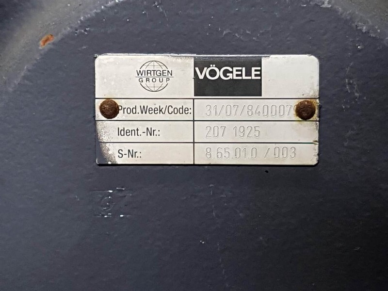 Versnellingsbak en onderdelen voor Bouwmachine Vögele VISION 5100-2/5103-2-2071925-Transmission/Getriebe: afbeelding 10