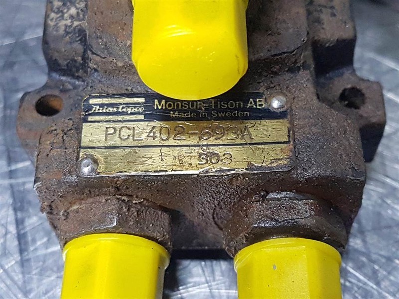 Hydraulica voor Bouwmachine Werklust WG35B-Monsun-Tison PCL402-693A-Servo valve/ventil: afbeelding 4