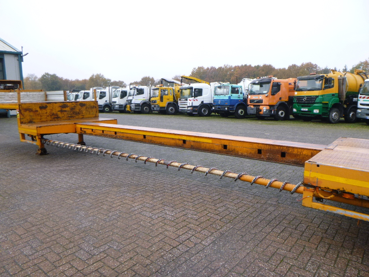 Dieplader oplegger Broshuis 3-axle semi-lowbed trailer E-2190-24 / 47.5 T ext. 15.2m: afbeelding 5