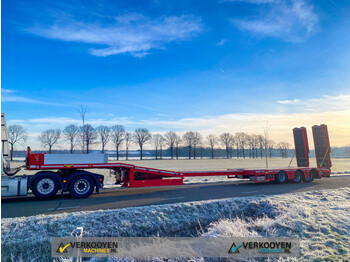Dieplader oplegger Broshuis L1S1 3-axle semi lowloader Extandable - 2x Powersteering RC - Liftaxle - Hydr Bed - Winch: afbeelding 1