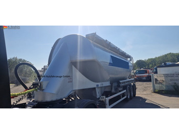 Feldbinder 334ST 40 cbm, Liftachse, einsatzbereit - Bulkoplegger