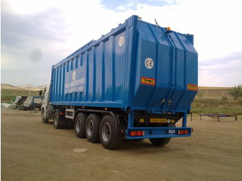 Nieuw Schuifvloer oplegger voor het vervoer van afval CUHADAR 2021: afbeelding 1