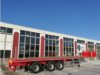 SDC Trailers Extendible flatbed - Chassis oplegger