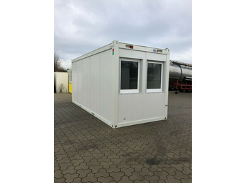 20ft Bürocontainer Wohncont.Mannschaftscontainer  - Containertransporter/ Wissellaadbak oplegger
