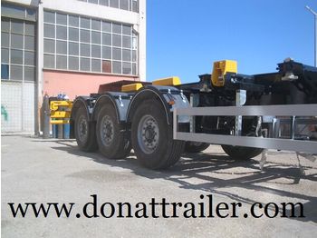 DONAT Extendable Container Chassis - Containertransporter/ Wissellaadbak oplegger