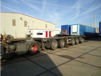 D-TEC 5-Axle combi trailer - CT 53 05D - 53.000 Kg - Containertransporter/ Wissellaadbak oplegger