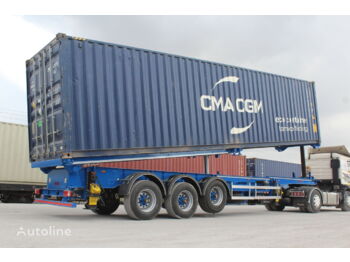 NOVA 20 AND 40 FT CONTAINER TIPPING TRAILER - Containertransporter/ Wissellaadbak oplegger