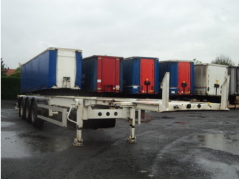 TURBOS HOET Container chassis - Containertransporter/ Wissellaadbak oplegger
