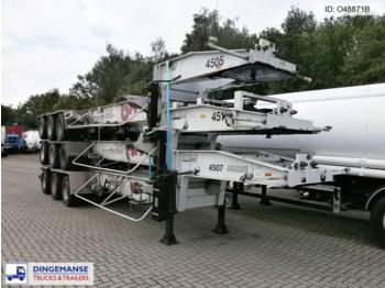 Titan Tank container trailer 20 ft. (3 units €8000) - Containertransporter/ Wissellaadbak oplegger
