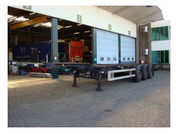 Van Hool multifunctioneel chassis - Containertransporter/ Wissellaadbak oplegger