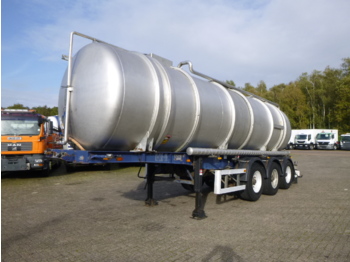 Tankoplegger voor het vervoer van chemicaliën Desot Chemical tank inox 27.5 m3 / 1 comp: afbeelding 1