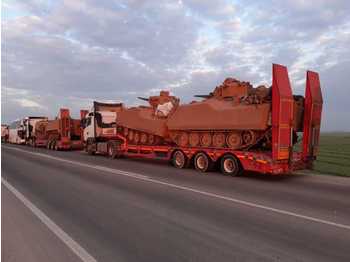 Dieplader oplegger ALTINORDU PRODUCER SINCE 1973 , 3 AXLE LOWBED
