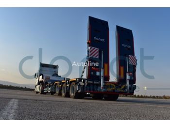 Dieplader oplegger DONAT 3 Axle Extendable Lowbed with Metalization