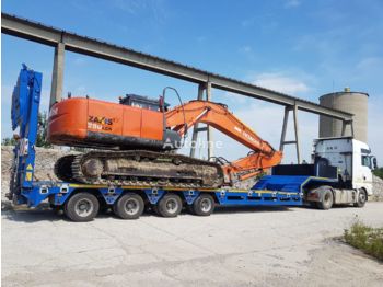 Dieplader oplegger DONAT 4 axle lowbed - extendable - EC certified