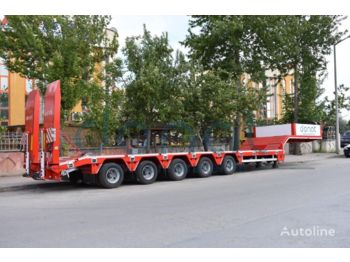 Dieplader oplegger DONAT 5 Axle Lowbed - Extendable - ASPOCK