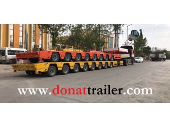 Dieplader oplegger DONAT 8 axle Heavy Duty Extendable Lowbed