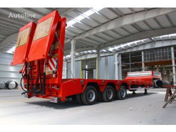 Dieplader oplegger EMIRSAN Lowbed Trailer 3 Axle Extendable Platform