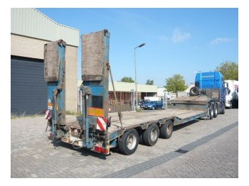 Goldhofer 3 axel low loader trailer - Dieplader oplegger