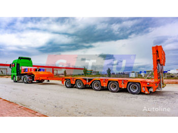 Dieplader oplegger STU 5 AXLE EXTENDABLE LOWBED