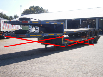 Dieplader oplegger Traylona 3-axle lowbed trailer 35000 KG