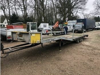 Dieplader oplegger Veldhuizen minisattel auflieger 5150 kg