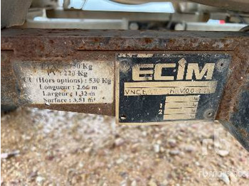 Tankoplegger ECIM CITA075SF 500 L S/A Citerne A Eau: afbeelding 5