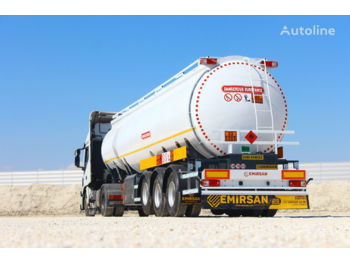 Nieuw Tankoplegger voor het vervoer van brandstoffen EMIRSAN 42000 LT FUEL TANKER TRAILER: afbeelding 1
