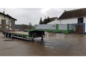 Dieplader oplegger Goldhofer Extendable Low loader Hydraulic Ramps: afbeelding 1