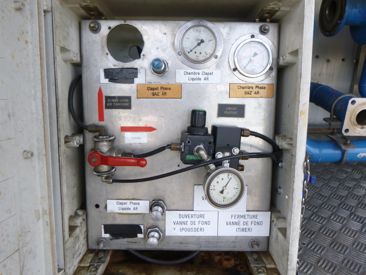 Tankoplegger voor het vervoer van gas Guhur Low-pressure gas tank steel 31.5 m3 / 10 bar (methyl chloride): afbeelding 11