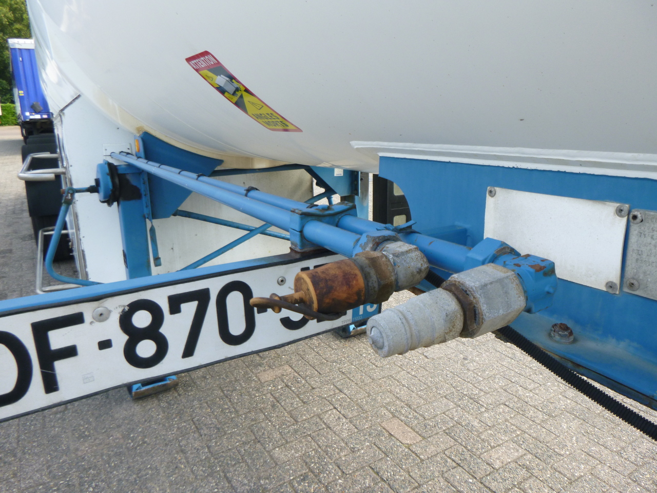 Tankoplegger voor het vervoer van gas Guhur Low-pressure gas tank steel 31.5 m3 / 10 bar (methyl chloride): afbeelding 15