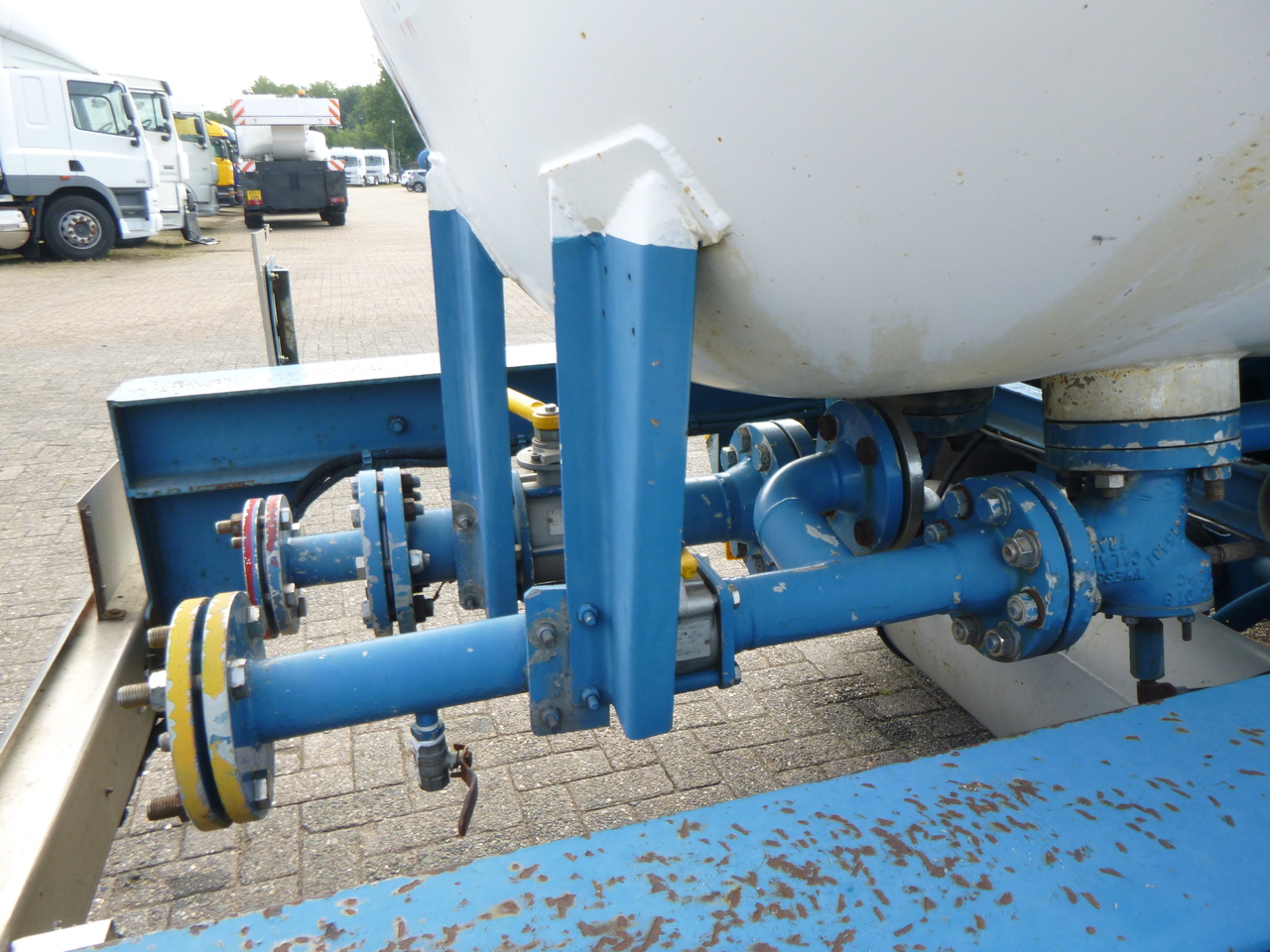 Tankoplegger voor het vervoer van gas Guhur Low-pressure gas tank steel 31.5 m3 / 10 bar (methyl chloride): afbeelding 9