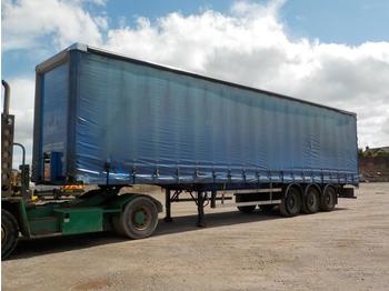 Huif oplegger Fruehauf 45' Tri Axle Curtainsider Trailer