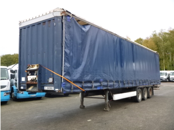 Huif oplegger Krone Curtain side trailer double stock 97 m3
