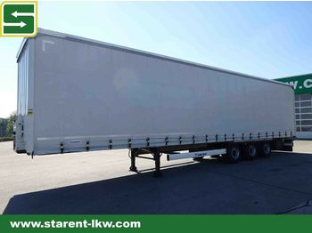 Huif oplegger Krone Megatrailer, Hubdach, BPW, Liftachse, XL-Zert.