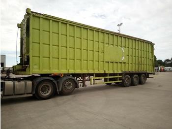 Oplegger JBC Tri Axle Bulk Ejector Trailer, Easy Sheet