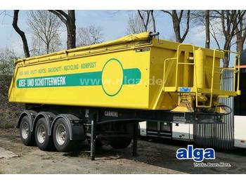 Kipper oplegger Carnehl CHKS/A, Alu, 23m³, Liftachse, Rollplane, BPW