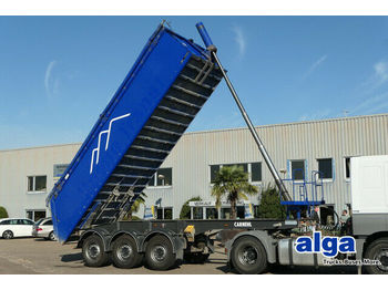 Kipper oplegger Carnehl CHKS/A, Alu-Mulde, 24m³, Scheibe, Liftachse