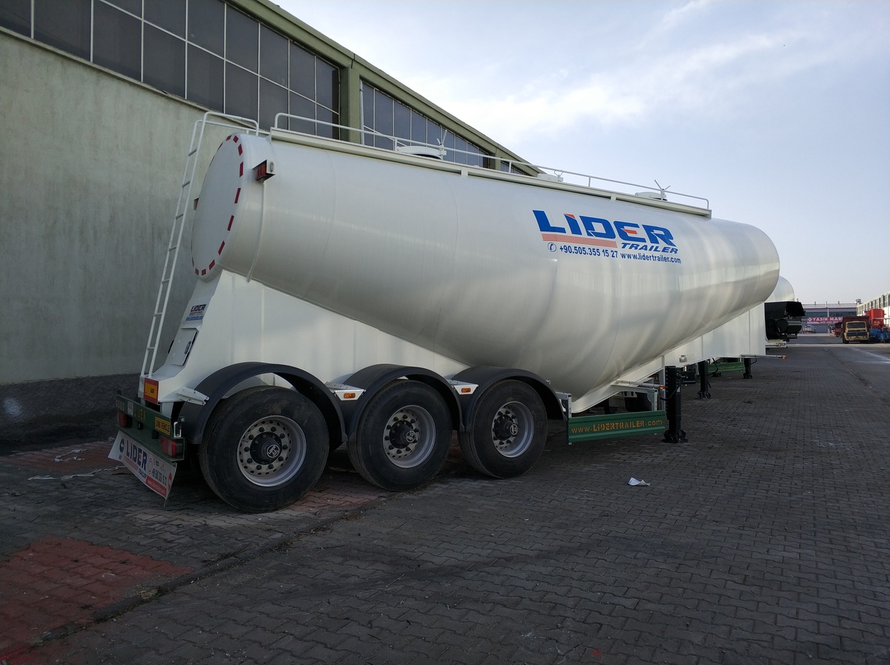 Nieuw Tankoplegger voor het vervoer van cement LIDER 2023 MODEL NEW CEMENT TANKER: afbeelding 15