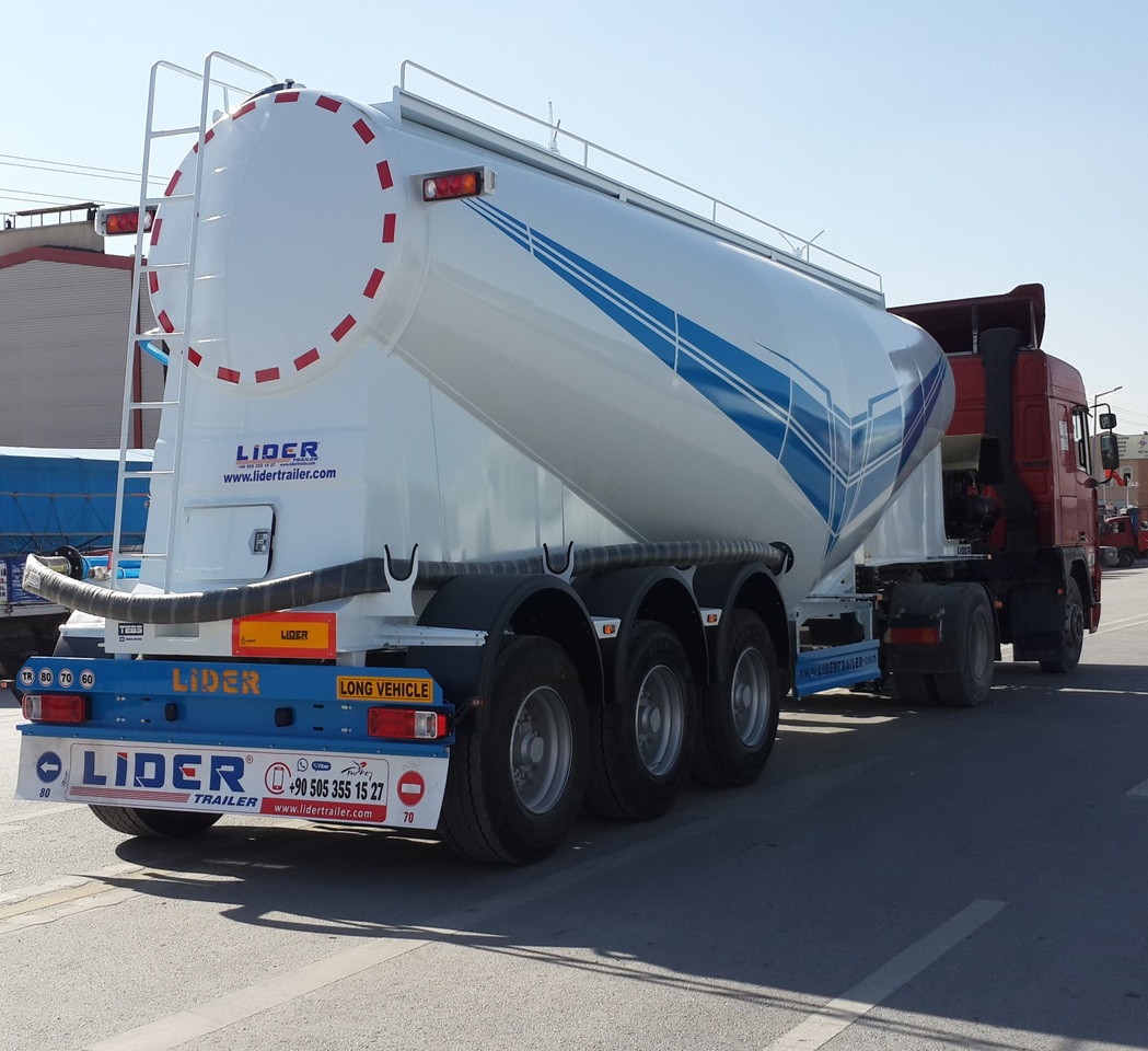 Nieuw Tankoplegger voor het vervoer van cement LIDER 2023 MODEL NEW CEMENT TANKER: afbeelding 13