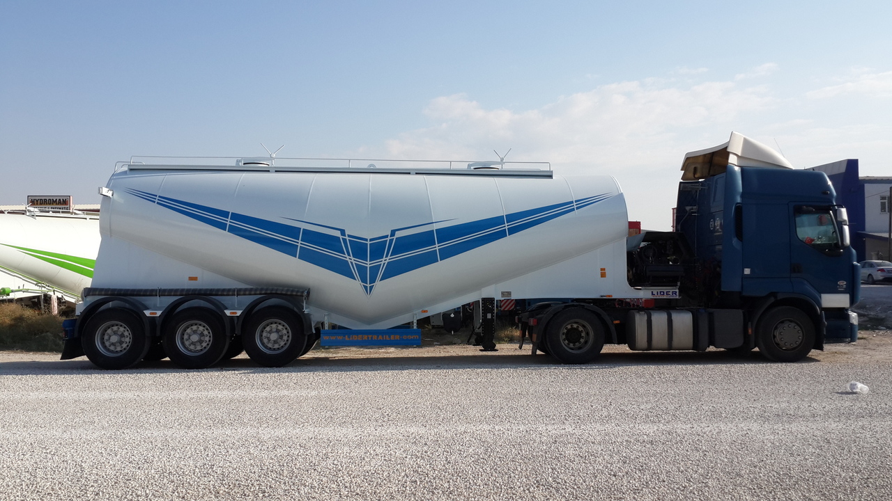 Nieuw Tankoplegger voor het vervoer van cement LIDER 2023 MODEL NEW CEMENT TANKER: afbeelding 12