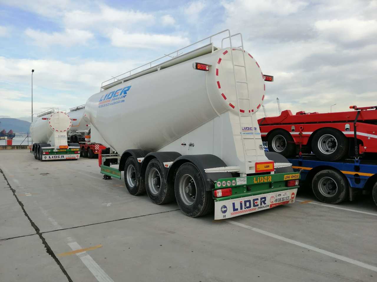 Nieuw Tankoplegger voor het vervoer van cement LIDER 2023 MODEL NEW CEMENT TANKER: afbeelding 18