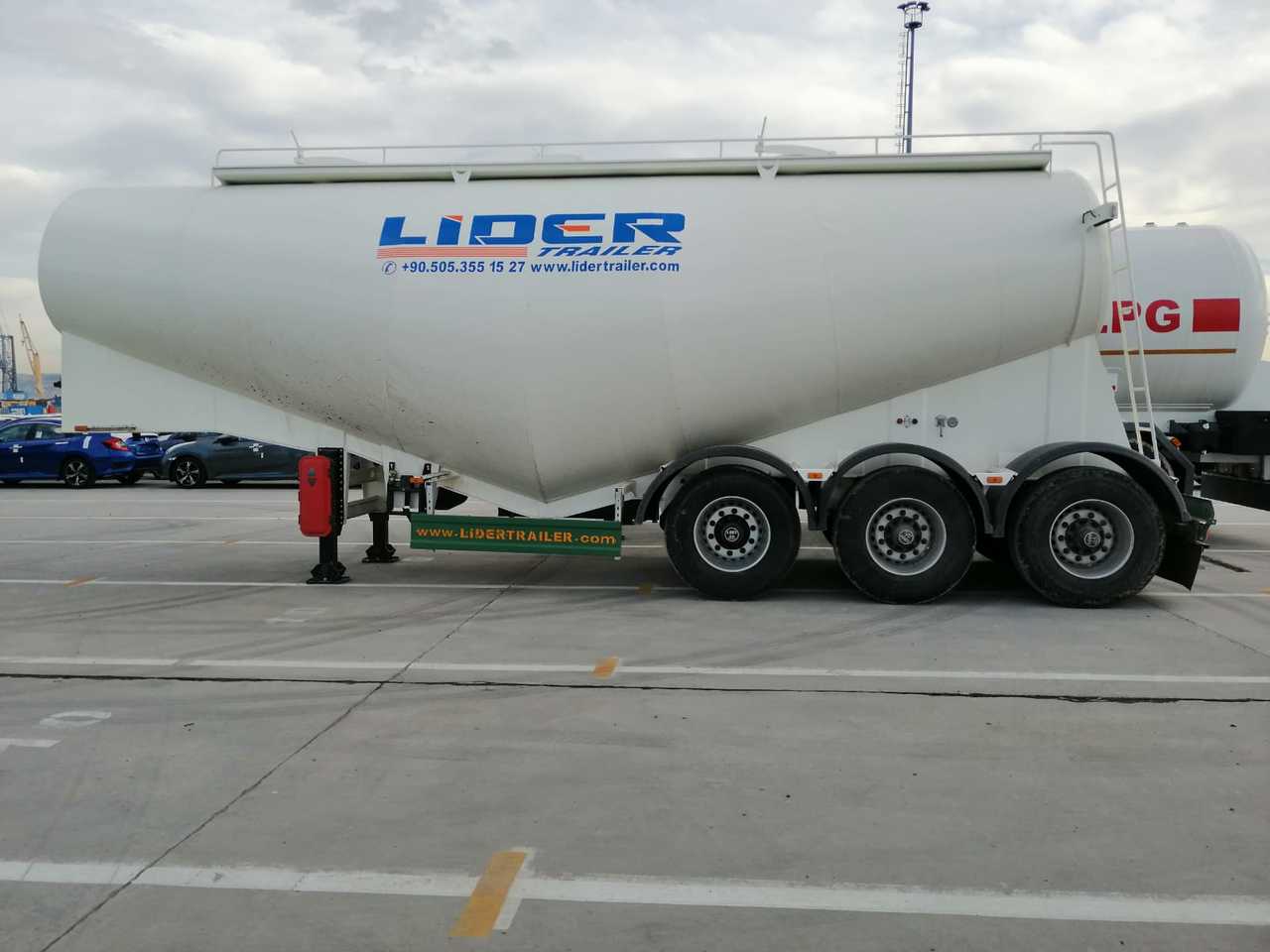 Nieuw Tankoplegger voor het vervoer van cement LIDER 2023 MODEL NEW CEMENT TANKER: afbeelding 17