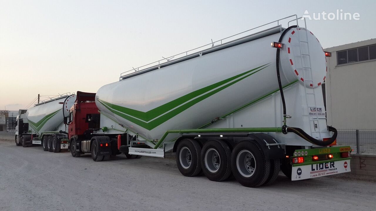 Nieuw Tankoplegger voor het vervoer van cement LIDER 2023 NEW 80 TONS CAPACITY FROM MANUFACTURER READY IN STOCK: afbeelding 18